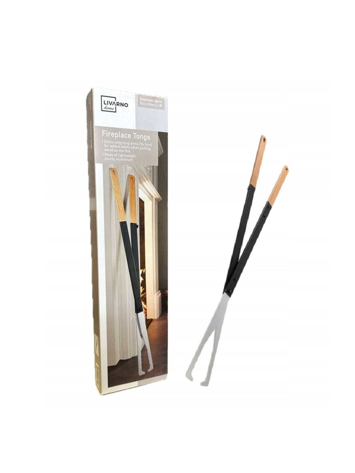 Livarno Home Firewood Tongs