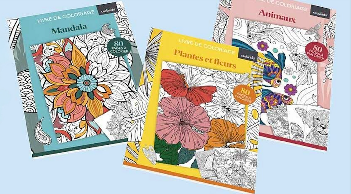 Crelando Brand Mandala Coloring Book