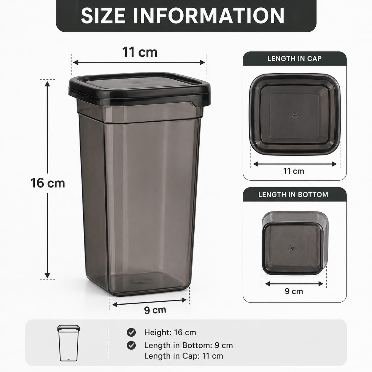 SilverCrest Storage Containers