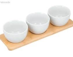 SilverCrest 3-Piece Premium Dip Bowl