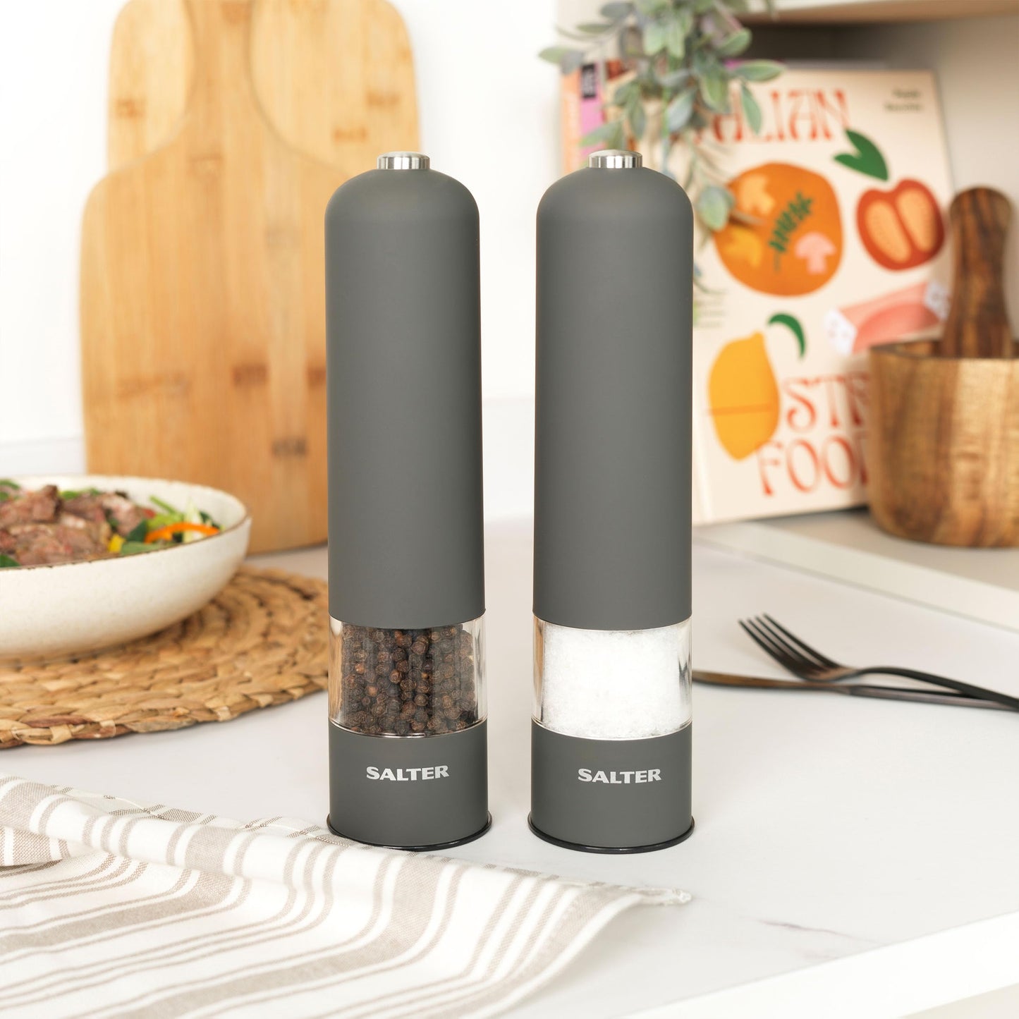 SilverCrest Electric Salt or Pepper Mill