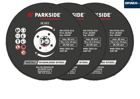 Parkside Performance Metal Cutting Disc