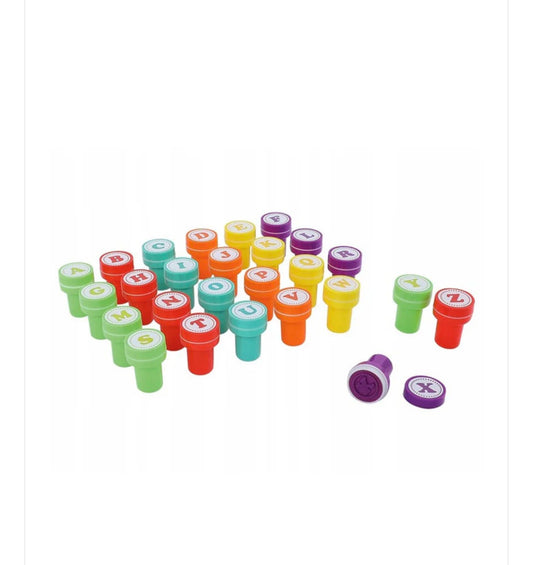 Crelando 26-piece Alphabet Stamp Set