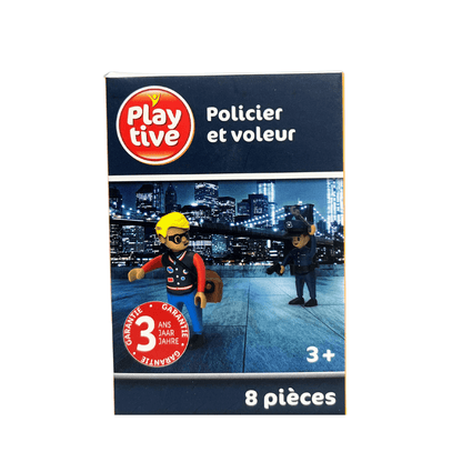Playtive "Polizist und Dieb" (Police and Thief) toy set.