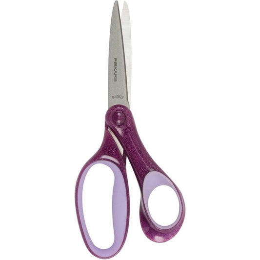 Purple Sparkle Fiskars 3 inches Student Scissors