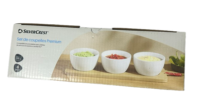 SilverCrest 3-Piece Premium Dip Bowl