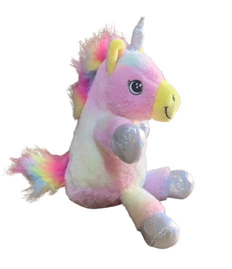 Colorful Plush Unicorn Stuffed Animal